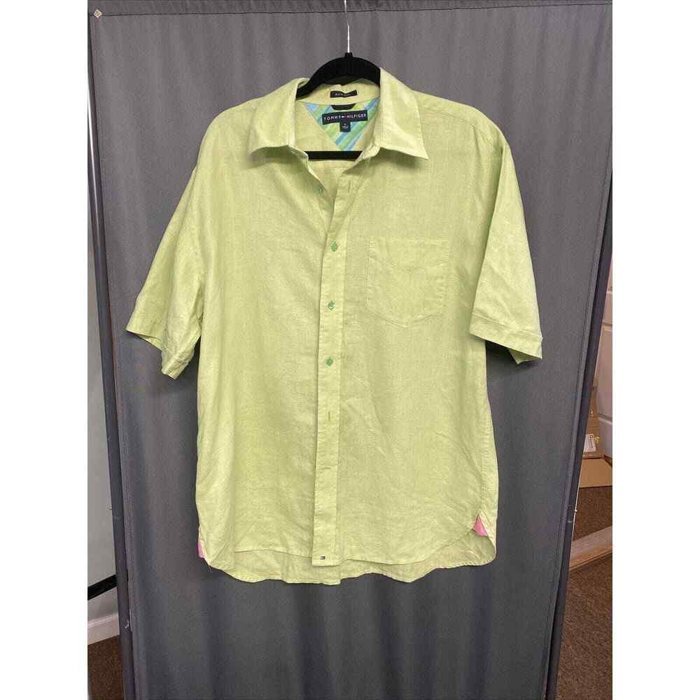 Tommy Hilfiger Pure Linen Men’s Size M (b28.1)